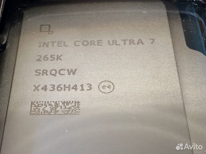 Intel core Ultra 7 265K, Box - Новые из США