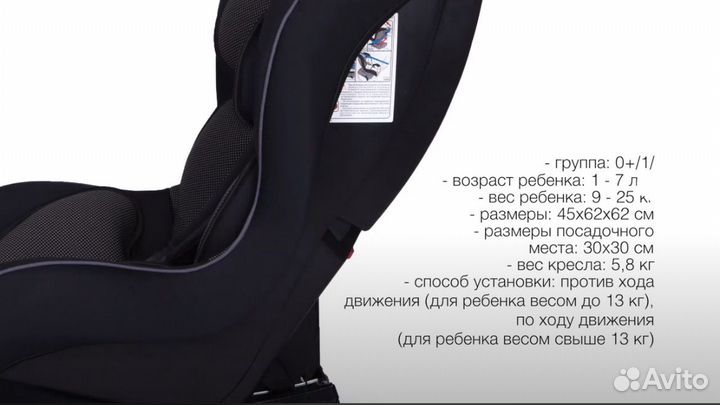 Автомобильное кресло