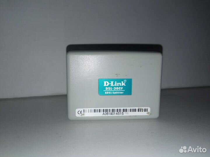D-Link adsl splitter dsl-30cf
