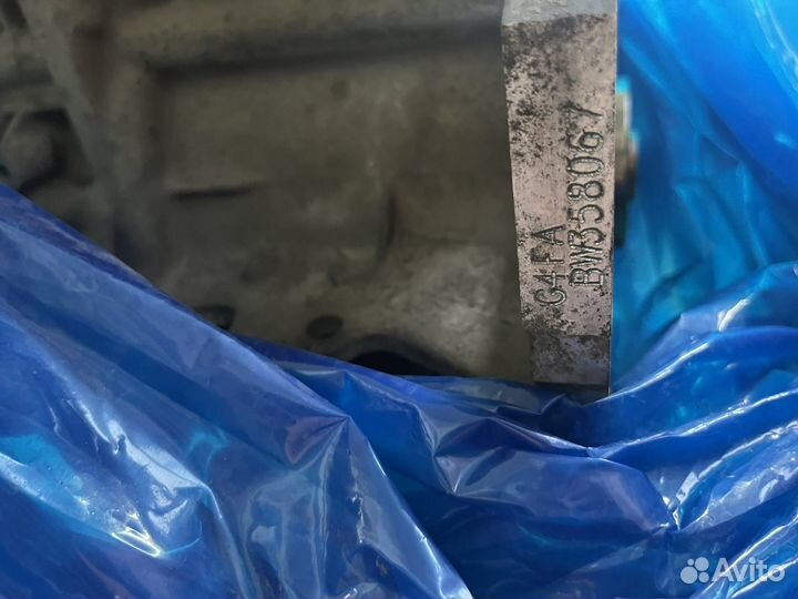 Двигатель G4FA Hyundai Solaris/KIA Rio