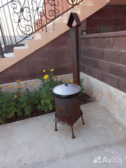 Казан и печь