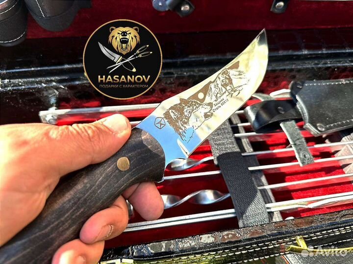 Шашлычный набор для пикника в чемодане