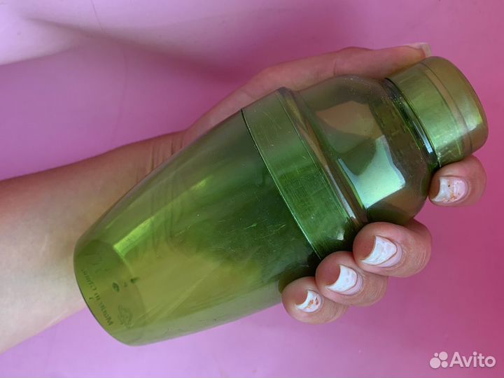 Коктельный барный пластиковый шейкер 250 мл