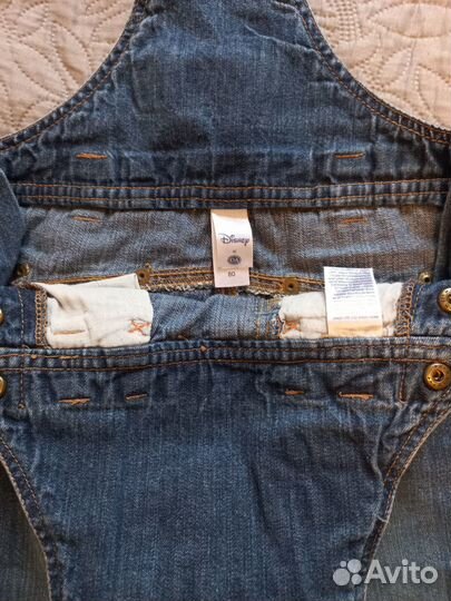 Комбинезон джинсовый на мальчика