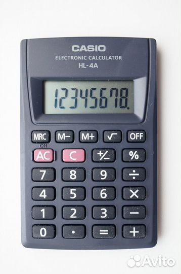 Калькулятор Casio HL-4A