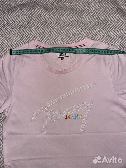 Футболка розовая Tommy Hilfiger (М)