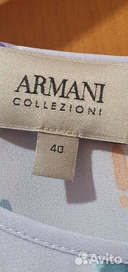 Блузка женская armani collezioni размер 40 IT