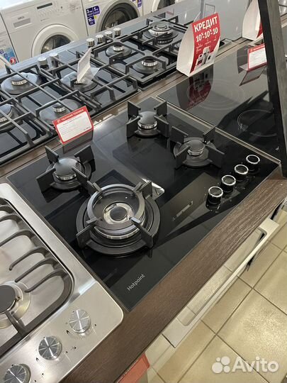 Новая Газовая варочная панель Hotpoint