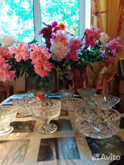 Хрусталь разный. СССР