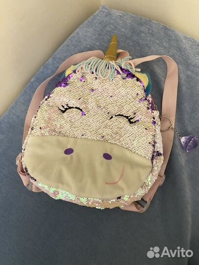 Рюкзак девочки ранец портфель единорог игрушка
