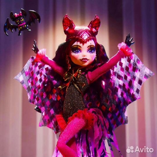 Monster high draculaura comic con кукла комик кон
