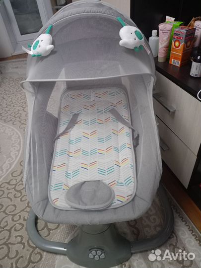 Электронные качели для новорожденных