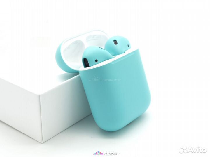 Беспроводные наушники AirPods 2 (Бирюзовый)