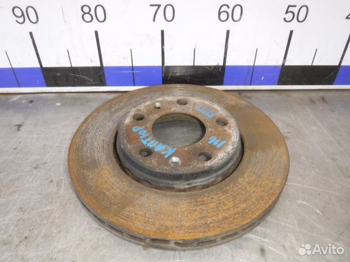 Тормозной диск передний правый Renault Kaptur F4R