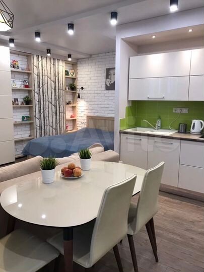 Квартира-студия, 45 м², 12/17 эт.