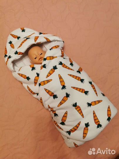 Конверт-одеяло для новорождённого