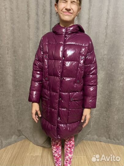 Пуховик для девочки gnk