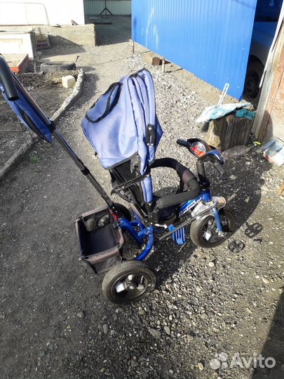 Детский трехколесный велосипед бу