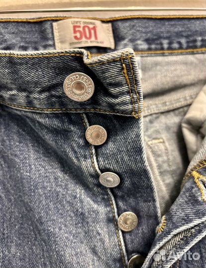 Levi's 501.Made in Mexico.джинсы. W34L32