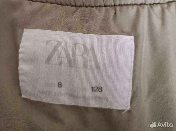 Бомбер для мальчика zara 128,8лет