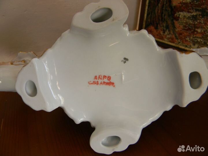 Фарфор подсвечник arpo, Путто румыния