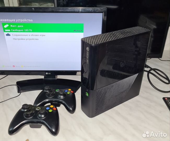 Xbox 360 250gb Два джойстика
