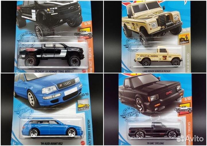 Hot Wheels оригинал (40 моделей на выбор) часть №1