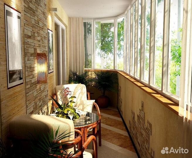 Лоджия 3м пвх