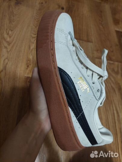 Кеды Puma Suede Platform + Fenty beauty