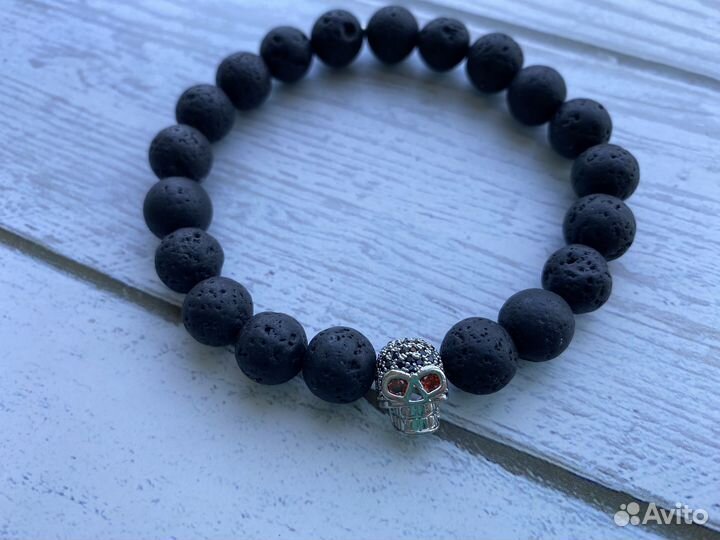 Браслет с черепом