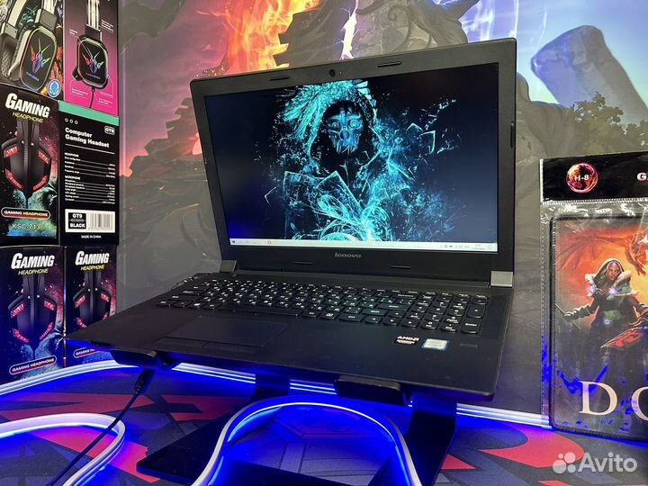 Мощный ноутбук Lenovo i5 12GB озу 3GB видео SSD