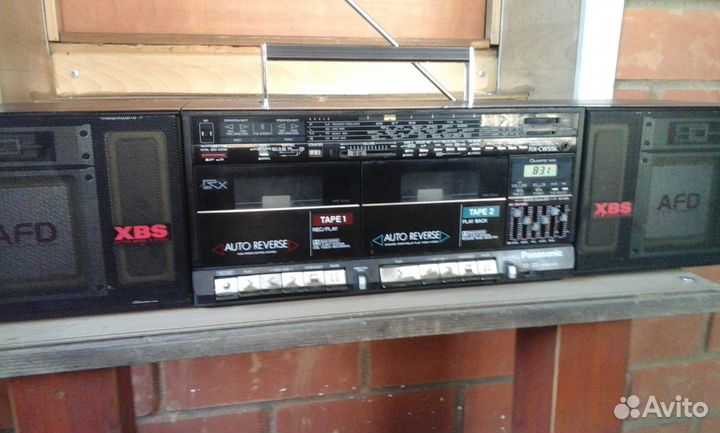 Panasonic RX - CW 55L. Магнитола конца 80х