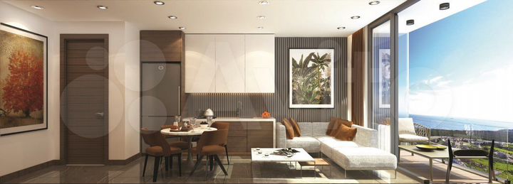 2-к. квартира, 64 м² (Кипр)