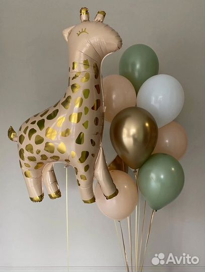 Воздушный шар звери