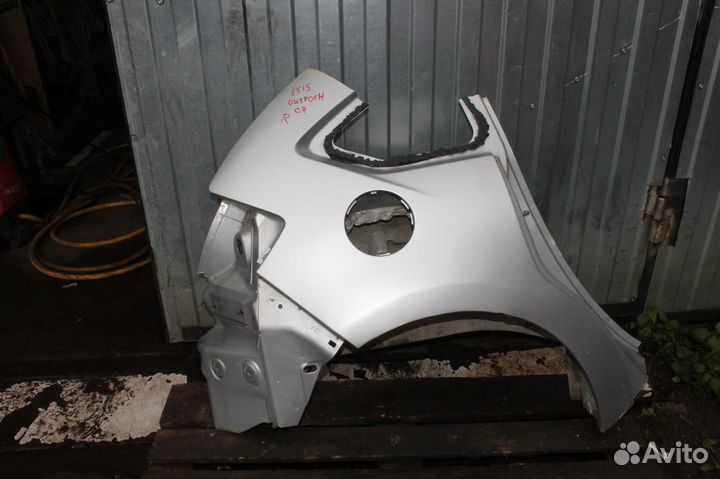 Крыло заднее правое для Citroen C4 2005-2011