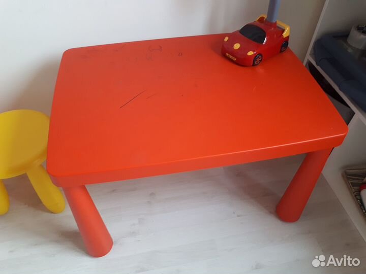 Детский стол стул табурет IKEA