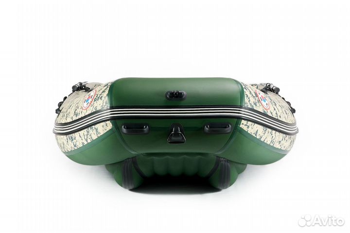 Лодка mishimo sport 370 камуфляж пиксель зеленый