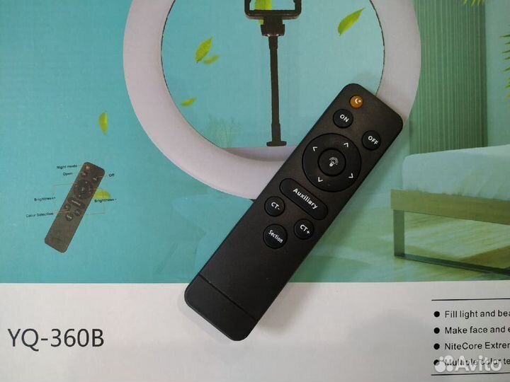 Кольцевая лампа 36 см