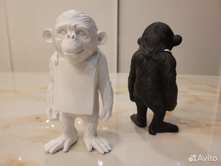 242372 Статуэтка Seletti Обезьянка (черная)