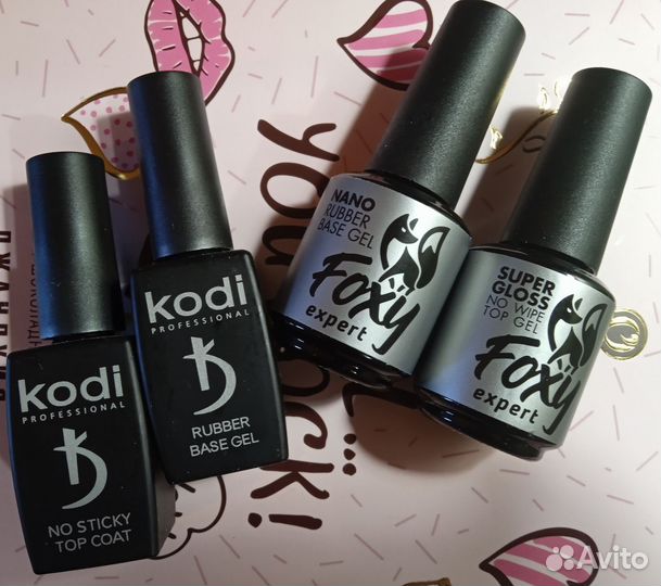 База и топ для ногтей новые