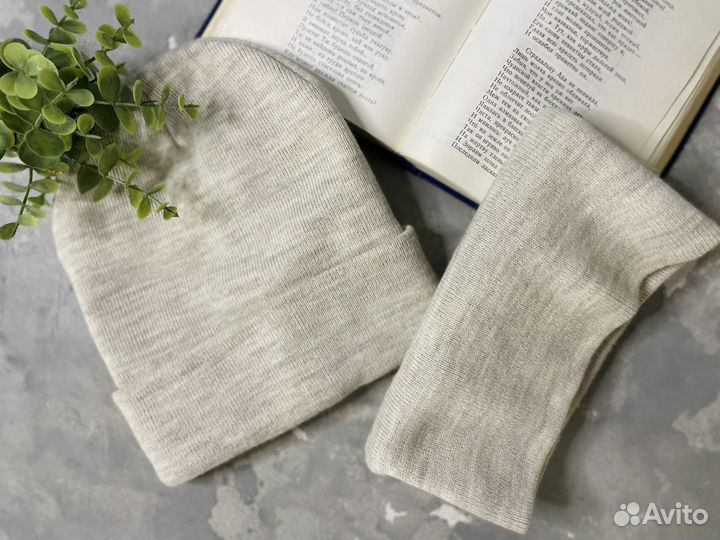 Шапка капор кап набор