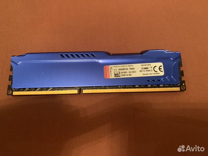 Оперативная память Kingston HyperX 8 гб