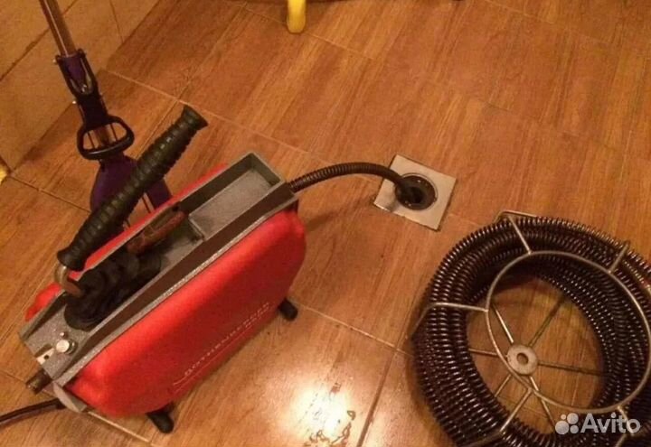 Устранение засоров Прочистка канализации Сантехник