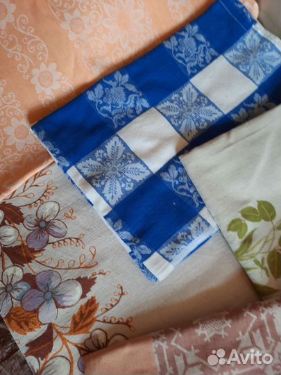 Скатерть лен СССР новая