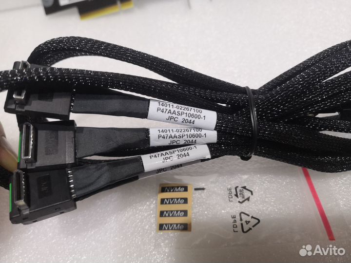 NVMe-адаптеры asus pcie-nvme2-OCuLink цена за 2шт