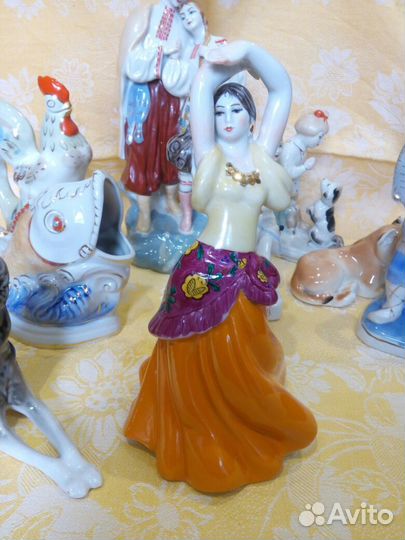 Фарфоровые статуэтки СССР