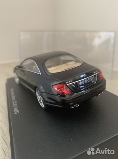 Mercedes-Benz CL63 AMG Black (масштаб 1:43)