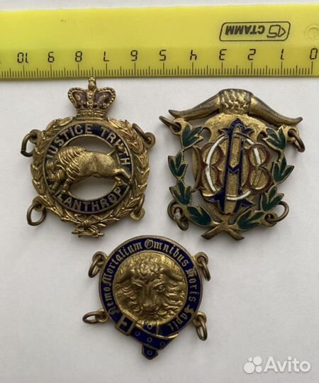 Пряжка. Знаки масонов