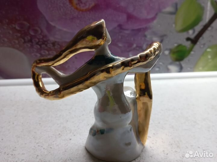 Златовласка. Статуэтка фарфор СССР. Сысерть