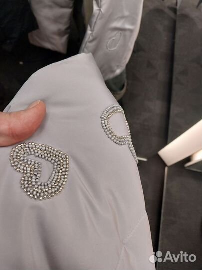 Пуховик одеяло кимоно зимнее 44р